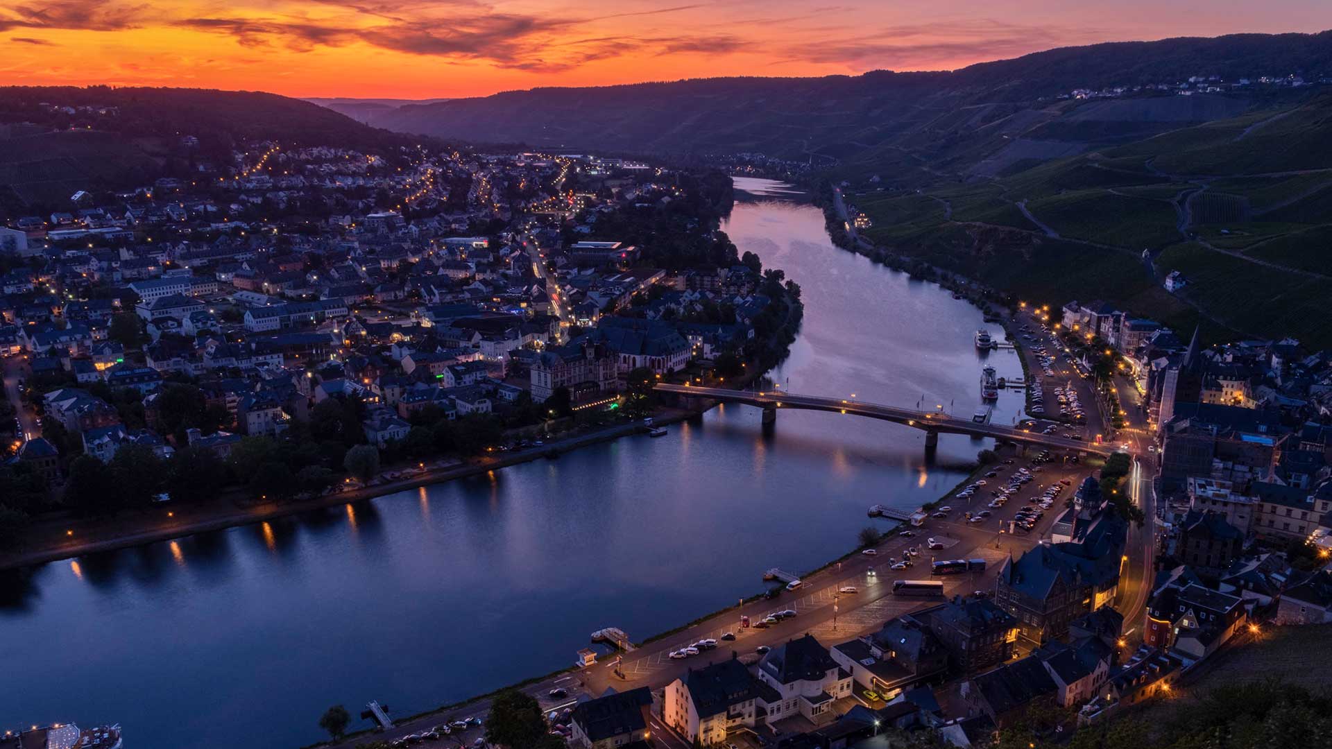 Abendstimmung Bernkastel-Kues